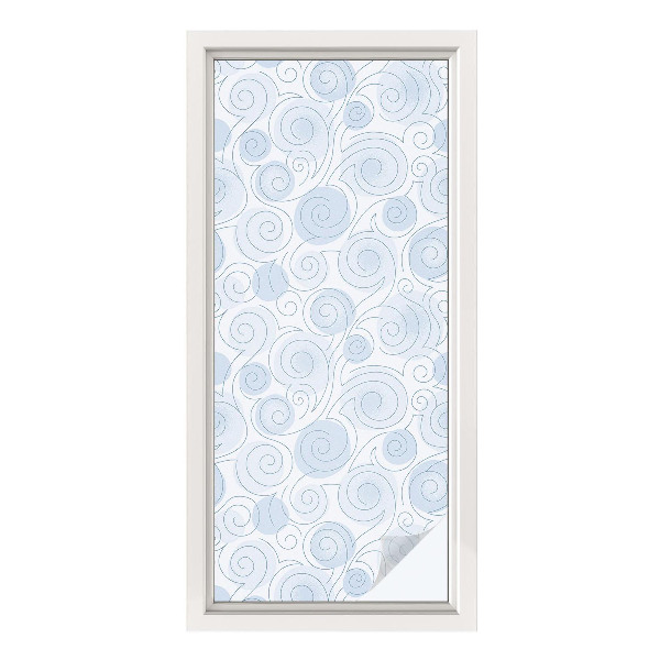 Folie decorativă geam Modele spiralate