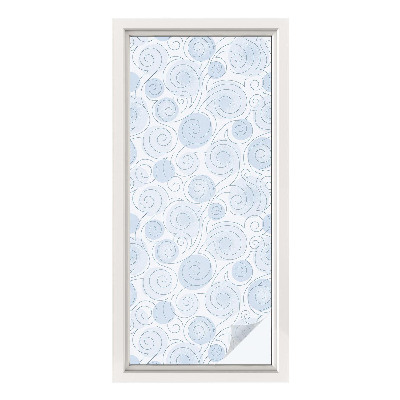 Folie decorativă geam Modele spiralate