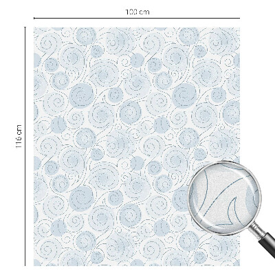 Folie decorativă geam Modele spiralate