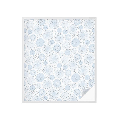 Folie decorativă geam Modele spiralate