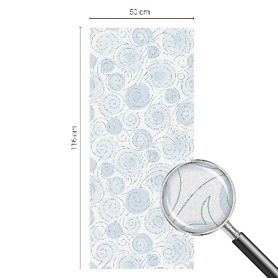 Folie decorativă geam Modele spiralate