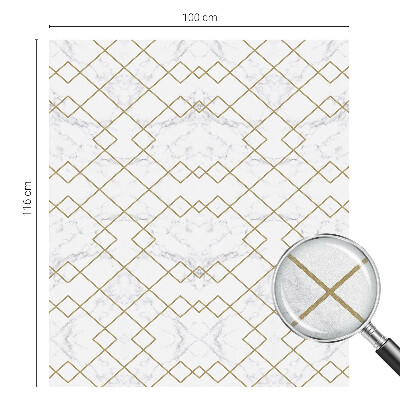 Autocolant vitraliu pentru geam Linii geometrice