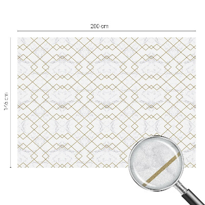 Autocolant vitraliu pentru geam Linii geometrice