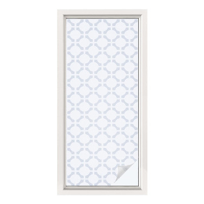 Folie geam să nu se vadă din exterior Eleganță geometrică