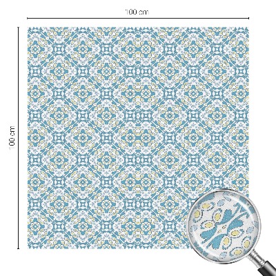 Autocolant vitraliu pentru geam Rozete geometrice