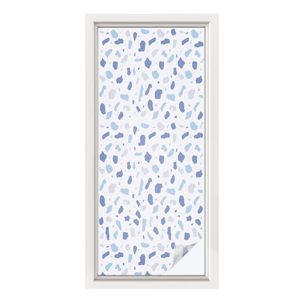 Folie geam să nu se vadă din exterior Modele albastre