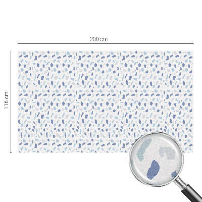 Folie geam să nu se vadă din exterior Modele albastre