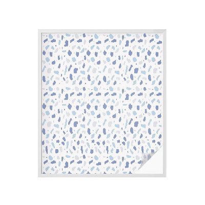 Folie geam să nu se vadă din exterior Modele albastre