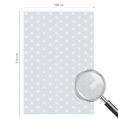 Folie decorativă geam Cruci delicate