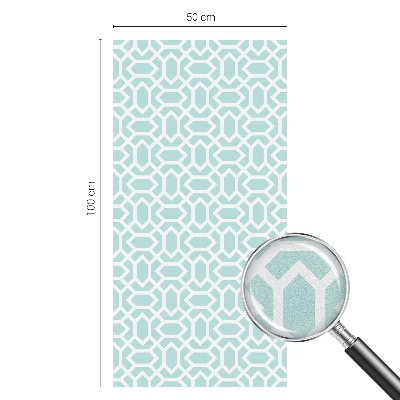 Folie decorativă vitraliu pentru uși și ferestre Modele geometrice