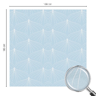 Autocolant vitraliu pentru geam Fanii armonioși