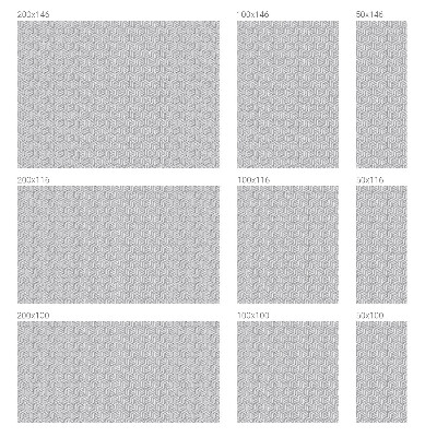 Folie decorativă geam Solide hexagonale