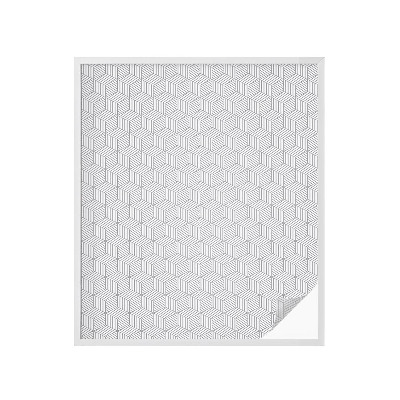 Folie decorativă geam Solide hexagonale