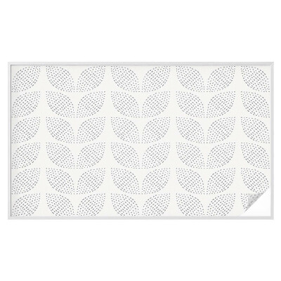 Folie geam intimitate model vitraliu Frunze punctate