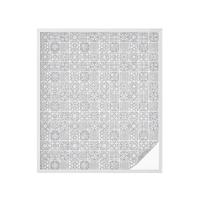 Folie decorativă geam Eleganță geometrică