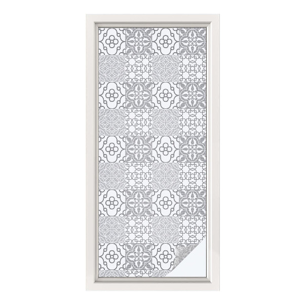 Folie decorativă vitraliu pentru uși și ferestre Modele clasice