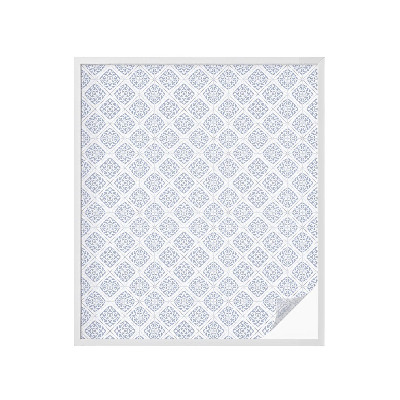 Autocolant vitraliu pentru geam Rozete delicate