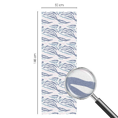 Folie geam intimitate model vitraliu Model zebră