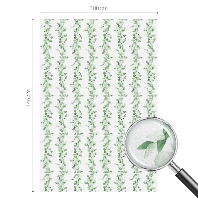 Folie geam să nu se vadă din exterior Ghirlande verzi