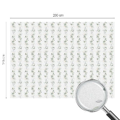 Autocolant vitraliu pentru geam Farmecul plantelor