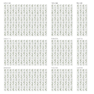 Autocolant vitraliu pentru geam Farmecul plantelor