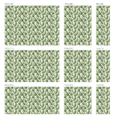 Folie geam intimitate model vitraliu Frunze verzi