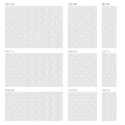 Folie decorativă vitraliu pentru uși și ferestre Modele geometrice