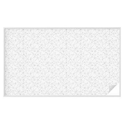 Folie decorativă vitraliu pentru uși și ferestre Modele geometrice