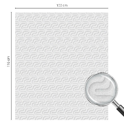 Folie geam intimitate model vitraliu Design minimalist