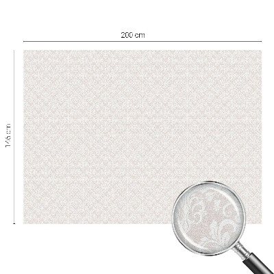 Folie geam intimitate model vitraliu Ornament vegetal