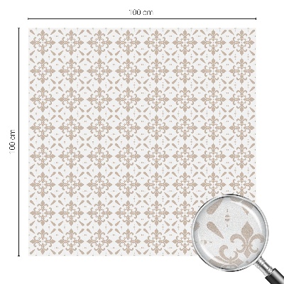 Folie decorativă vitraliu pentru uși și ferestre Modele elegante