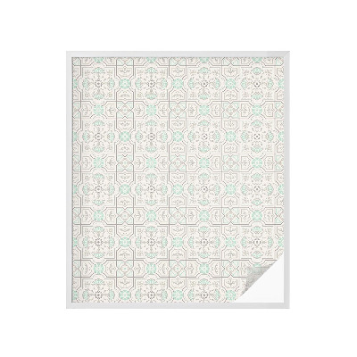 Folie geam să nu se vadă din exterior Plăci florale