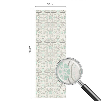 Folie geam să nu se vadă din exterior Plăci florale