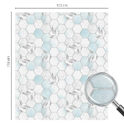 Folie decorativă geam Plăci de frunze