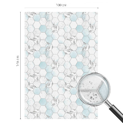 Folie decorativă geam Plăci de frunze