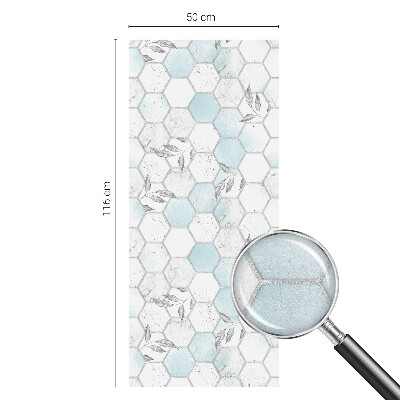Folie decorativă geam Plăci de frunze