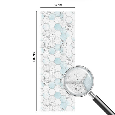 Folie decorativă geam Plăci de frunze