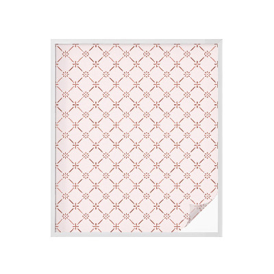 Folie decorativă vitraliu pentru uși și ferestre Modele florale