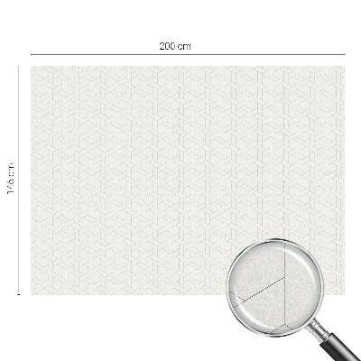 Folie geam să nu se vadă din exterior Împletitură geometrică