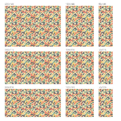 Autocolant vitraliu pentru geam Energia geometriei