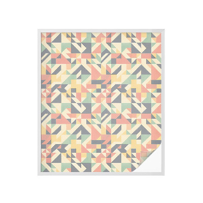 Autocolant vitraliu pentru geam Energia geometriei