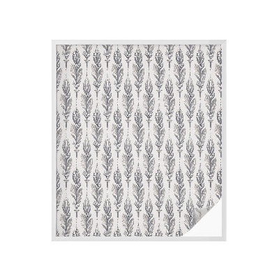 Folie decorativă vitraliu pentru uși și ferestre Pene elegante