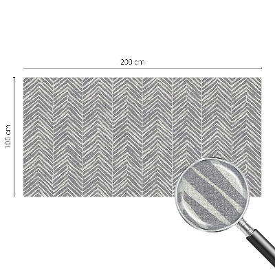 Folie geam intimitate model vitraliu Model în zig-zag