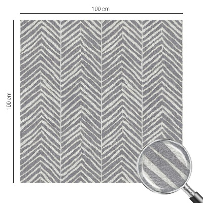 Folie geam intimitate model vitraliu Model în zig-zag