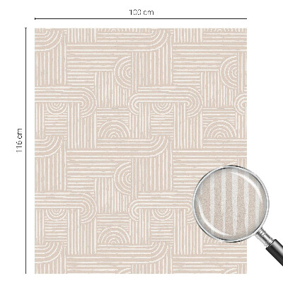 Folie decorativă geam Model geometric