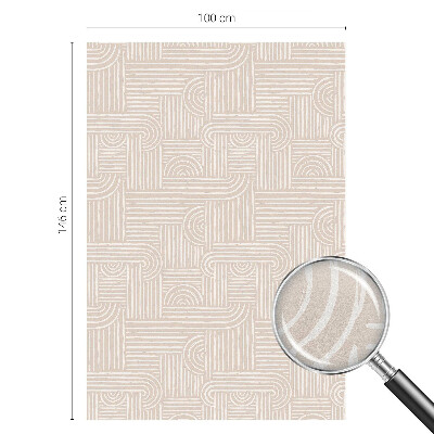 Folie decorativă geam Model geometric