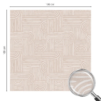 Folie decorativă geam Model geometric