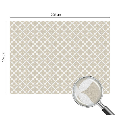 Folie decorativă geam Frunze geometrice