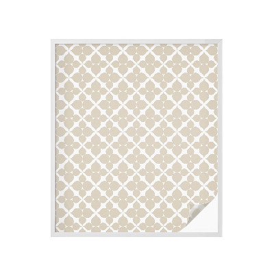 Folie decorativă geam Frunze geometrice