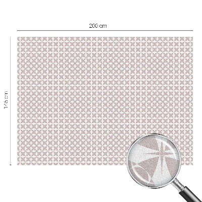 Folie geam intimitate model vitraliu Geometria armoniei